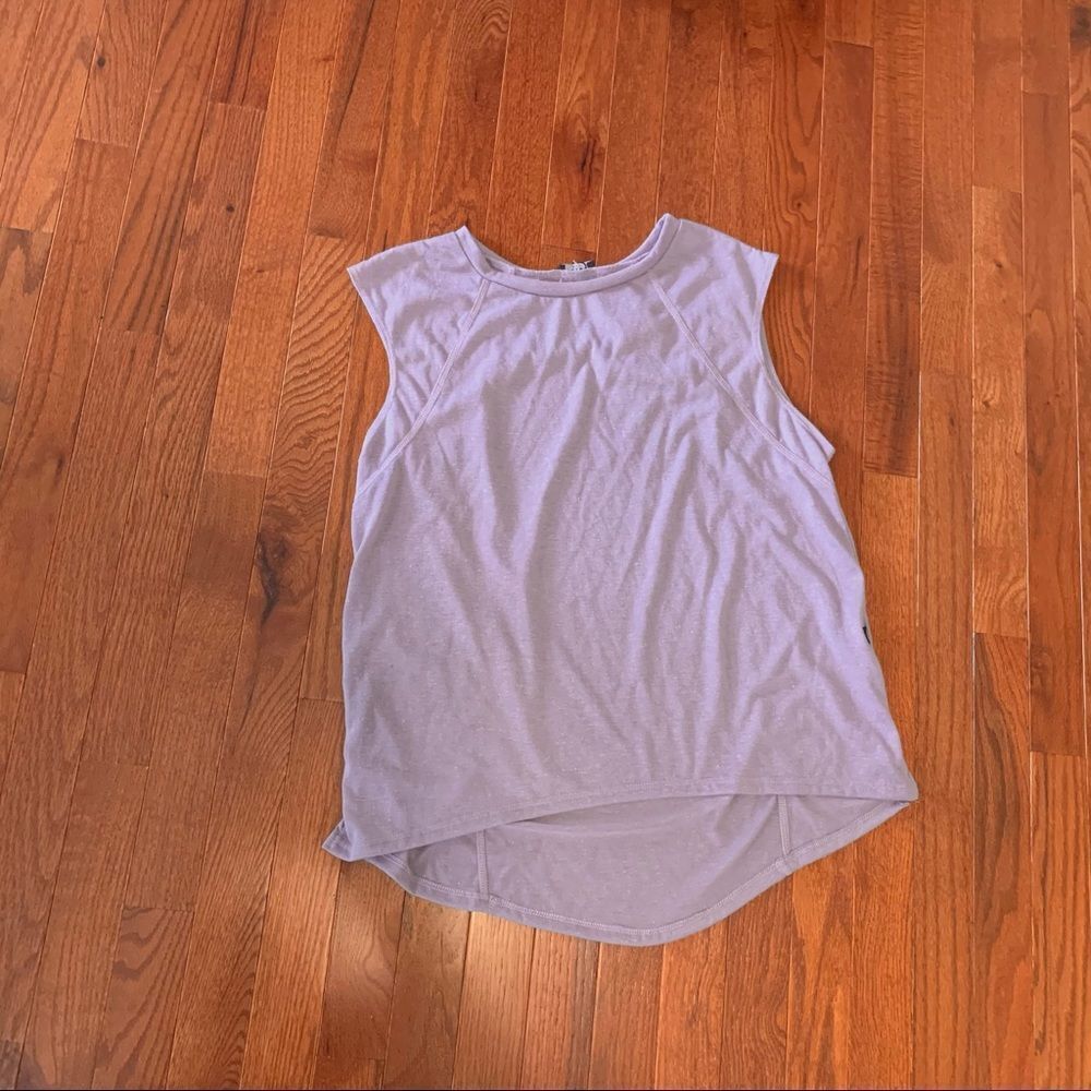 New TEREZ Lavender Purple Cap Sleeve Tank Top S